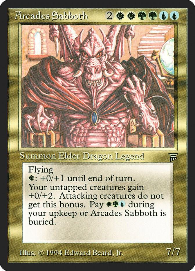 Arcades Sabboth card from Legends