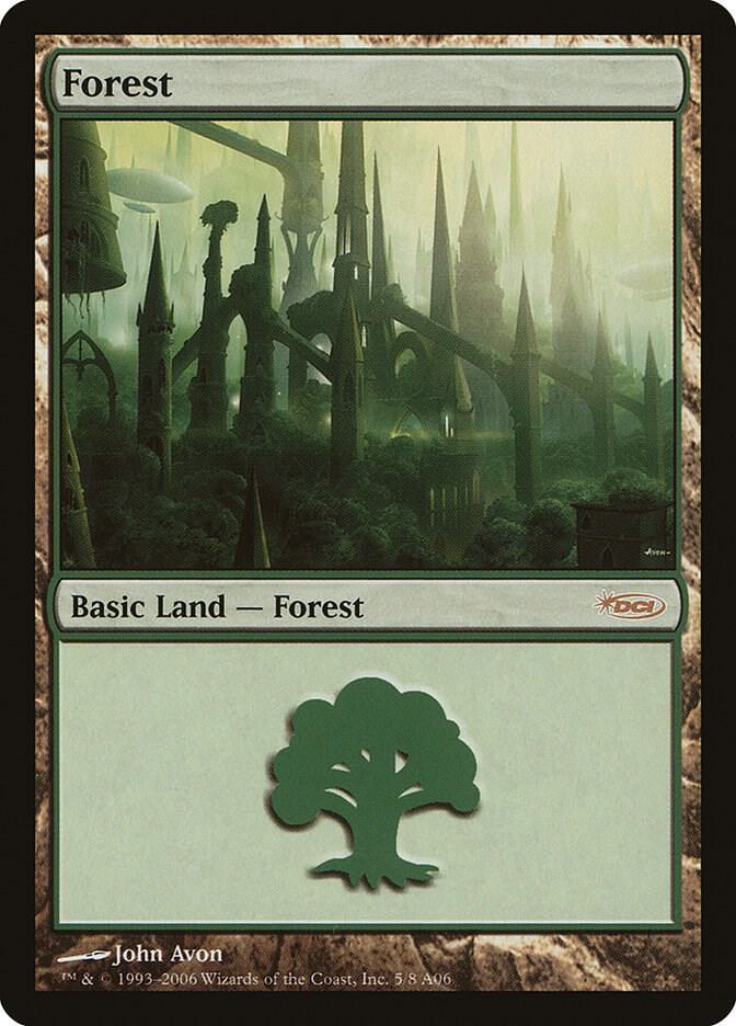 Forest (2006) 5 card from Arena Promos