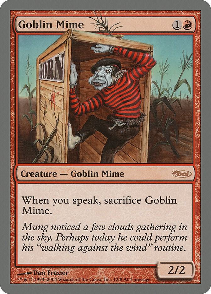 Goblin Mime 12 card from Arena Promos