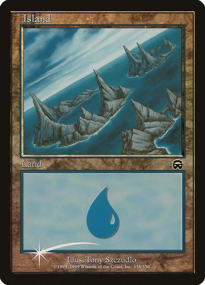 Island (2000) 338 card from Arena Promos
