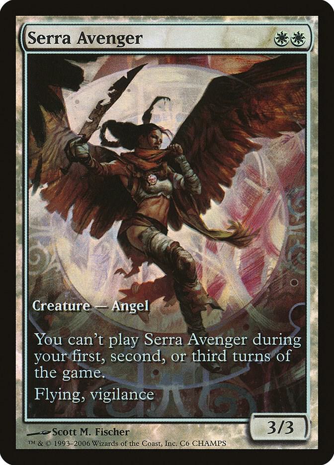 Serra Avenger 6 card from Champs Promos