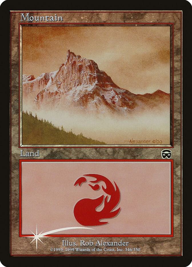 Mountain (2000) 346 card from Arena Promos