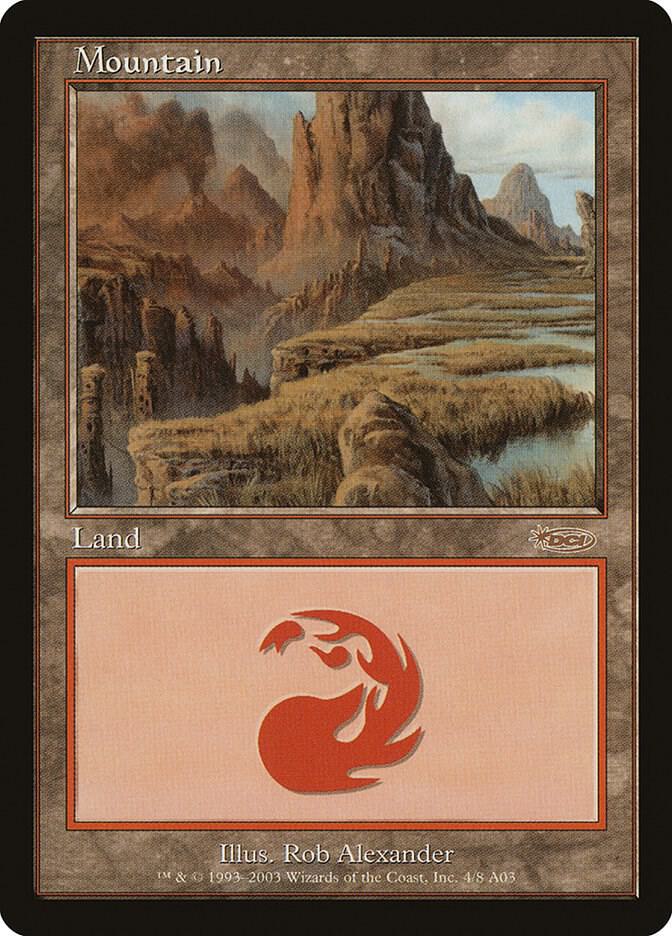 Mountain (2003) card from Arena Promos
