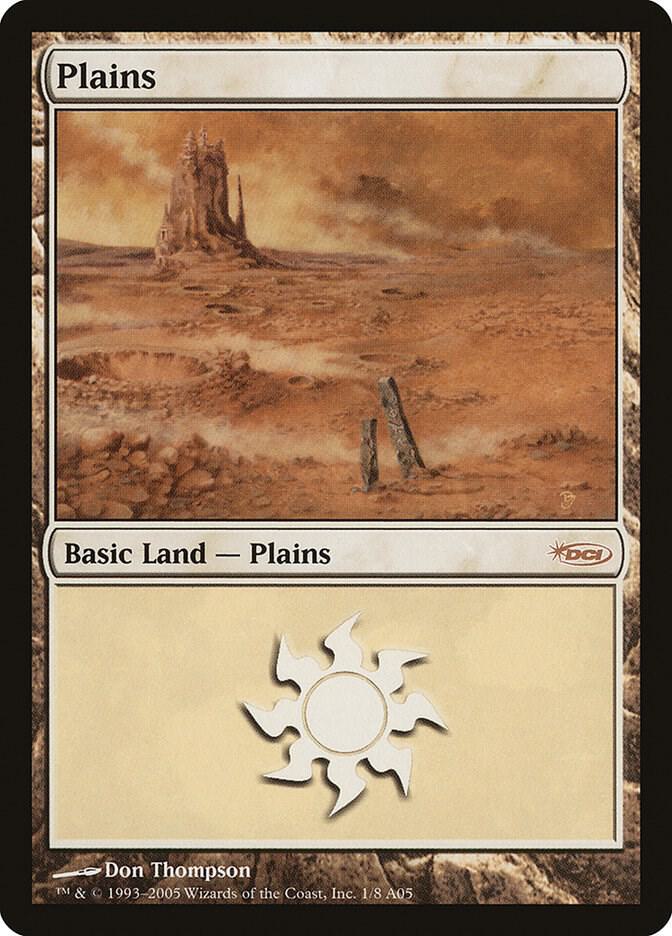 Plains (2005) 1 card from Arena Promos