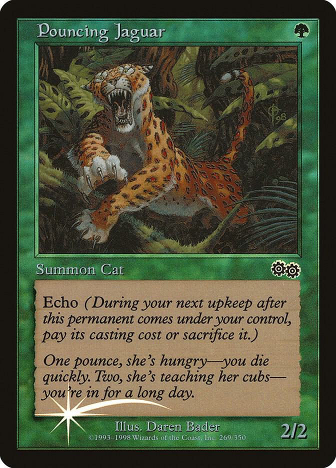 Pouncing Jaguar 269 card from Arena Promos