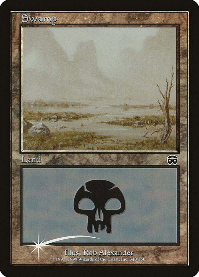 Swamp (2000) 340 card from Arena Promos