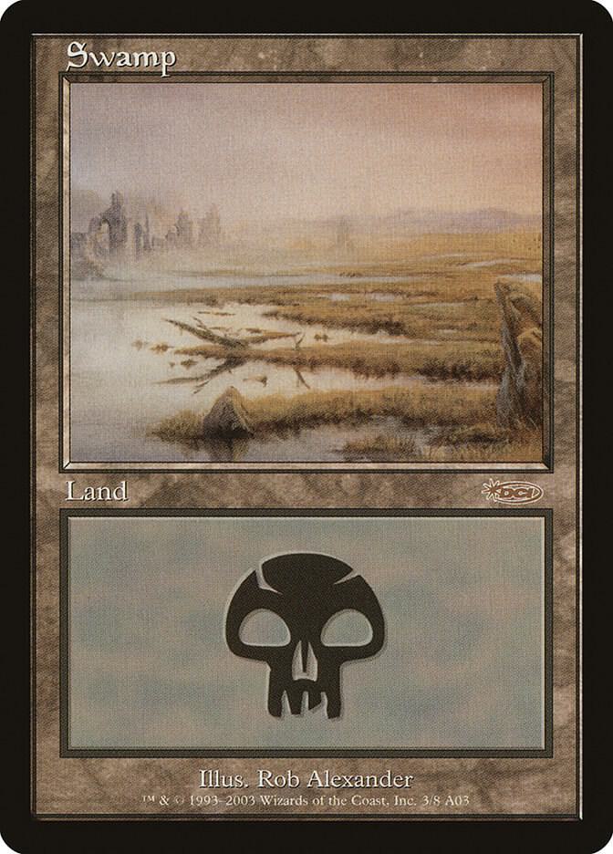 Swamp (2003) 3 card from Arena Promos