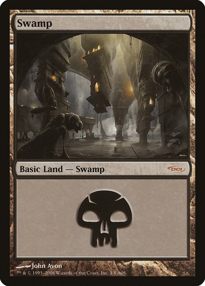 Swamp (2006) 3 card from Arena Promos