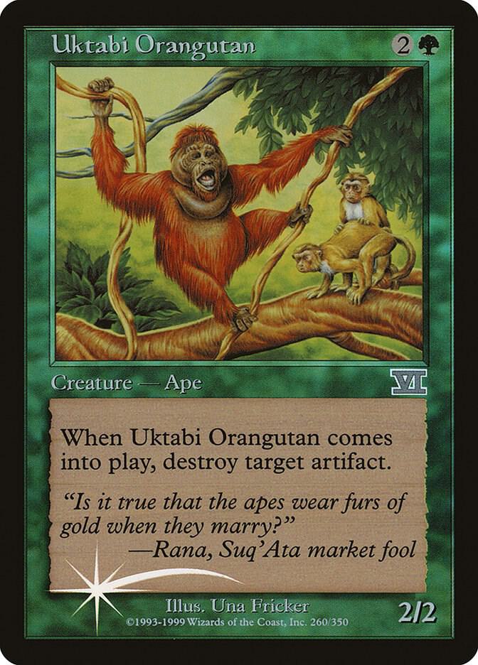 Uktabi Orangutan 260 card from Arena Promos