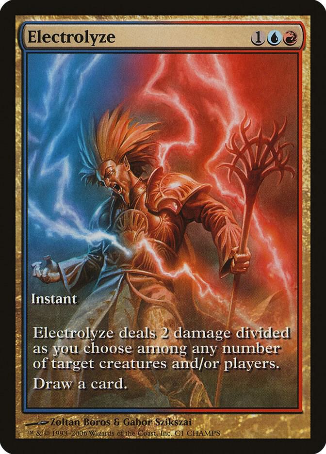 Electrolyze 1 card from Champs Promos