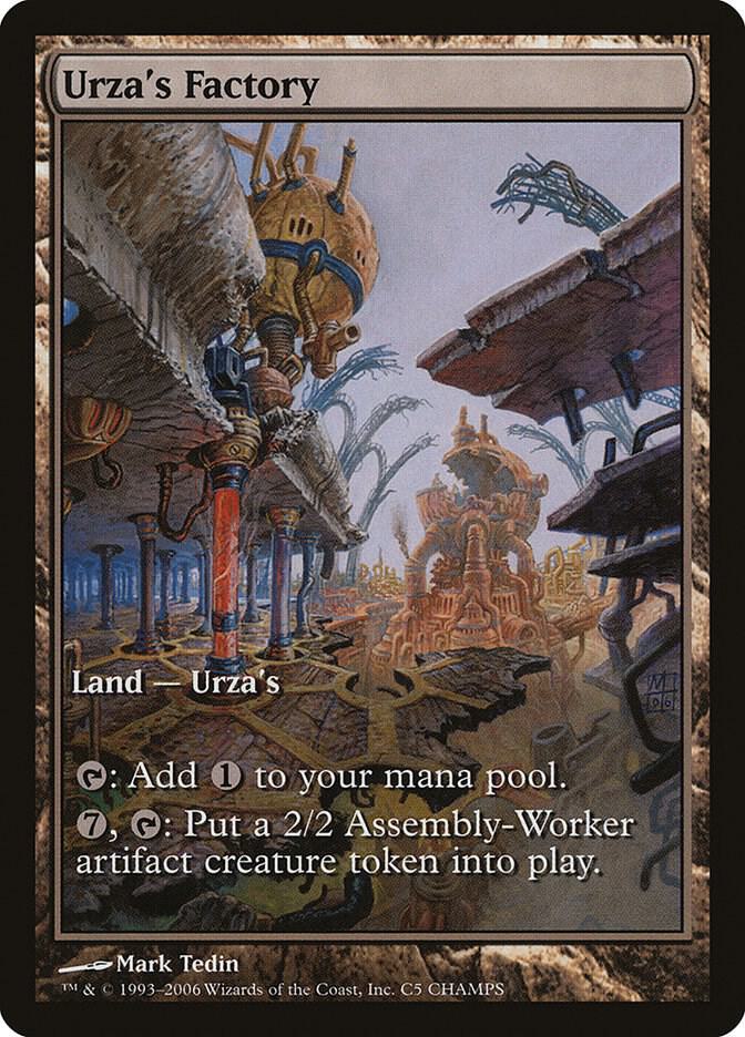 Urza's Factory 5 card from Champs Promos