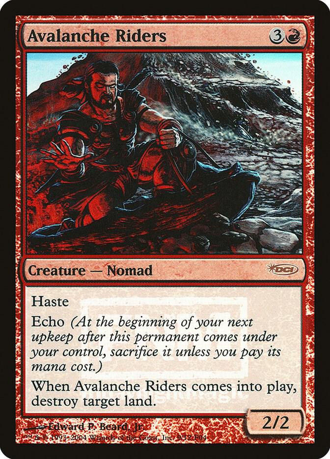 Avalanche Riders 9 card from FNM Promos