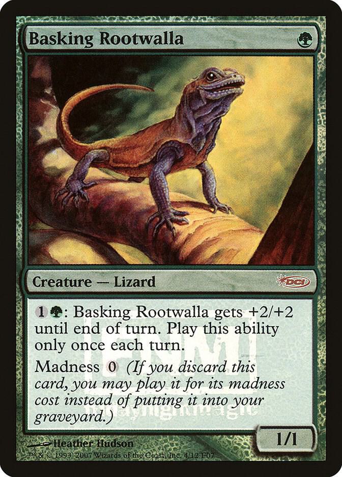 Basking Rootwalla 4 card from FNM Promos