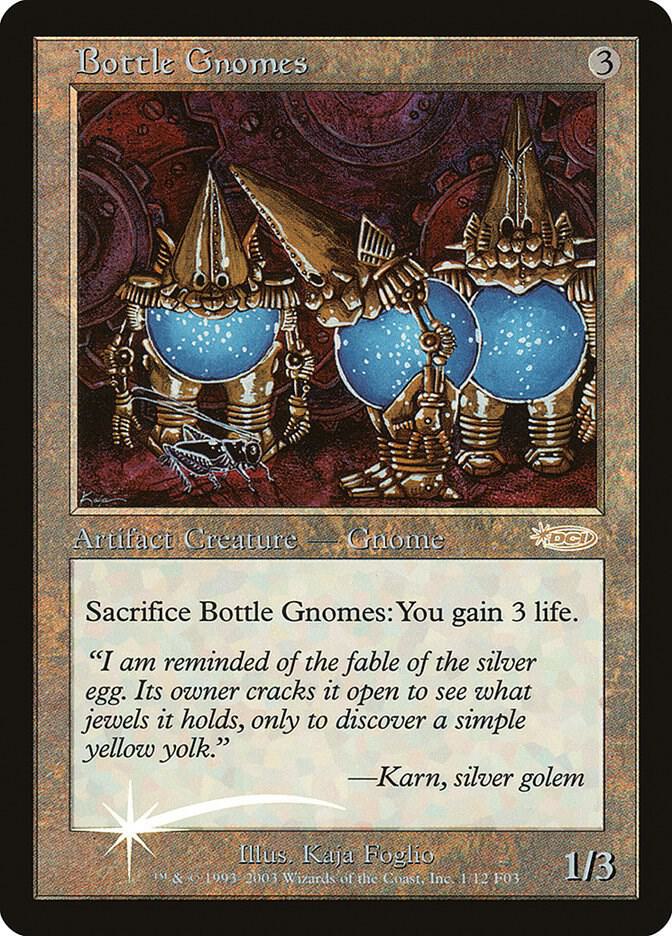 Bottle Gnomes 1 card from FNM Promos