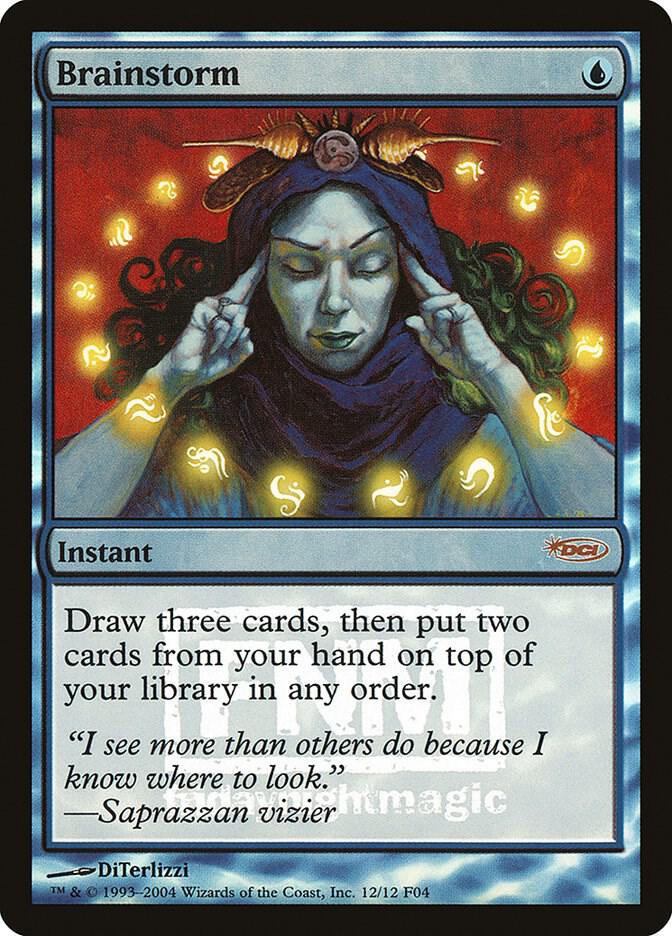 Brainstorm 12 card from FNM Promos