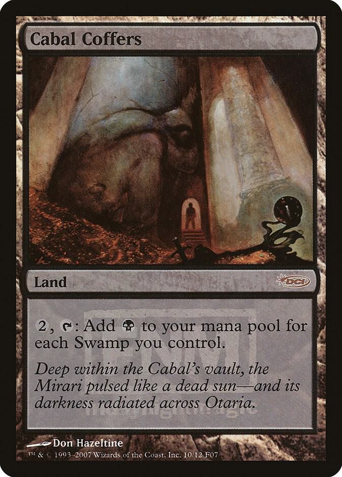 Cabal Coffers 10 card from FNM Promos
