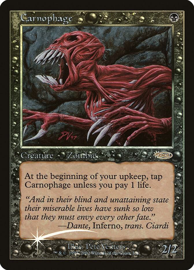 Carnophage card from FNM Promos