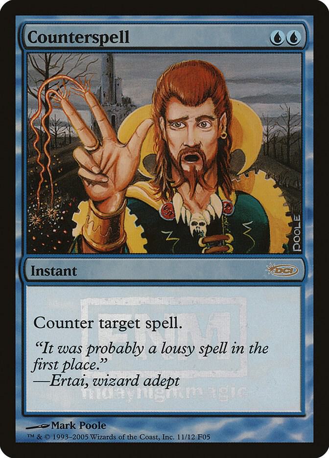 Counterspell 11 card from FNM Promos