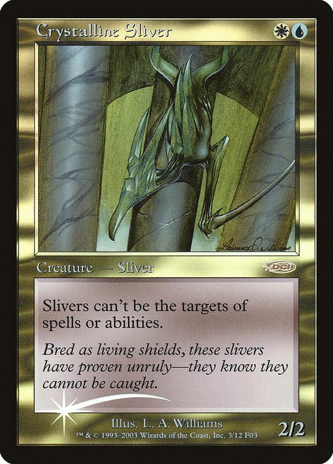 Crystalline Sliver 3 card from FNM Promos