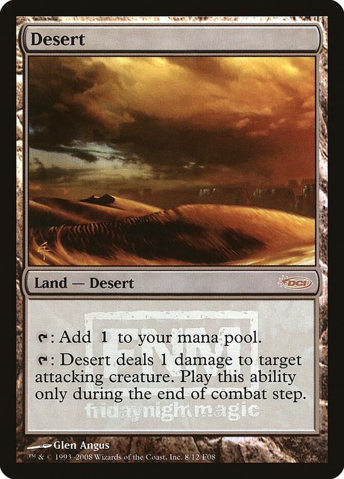 Desert 8 card from FNM Promos