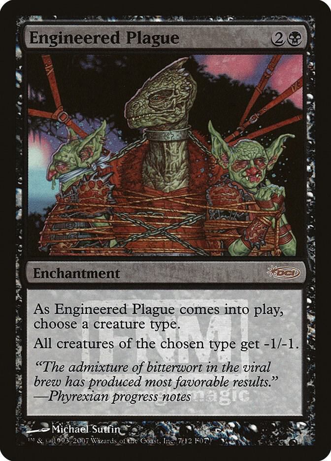 Engineered Plague 7 card from FNM Promos