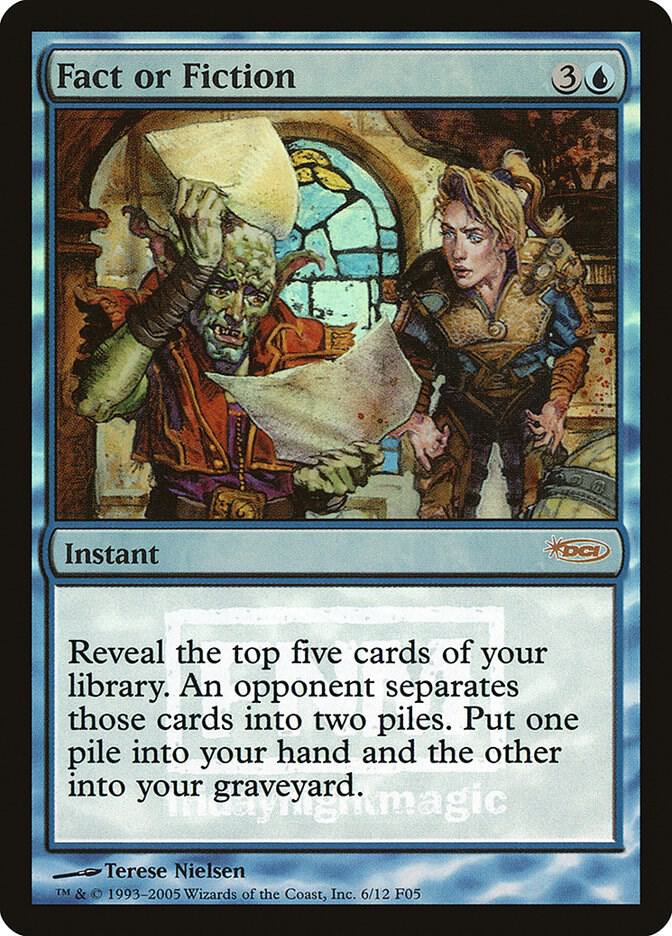 Fact or Fiction 6 card from FNM Promos