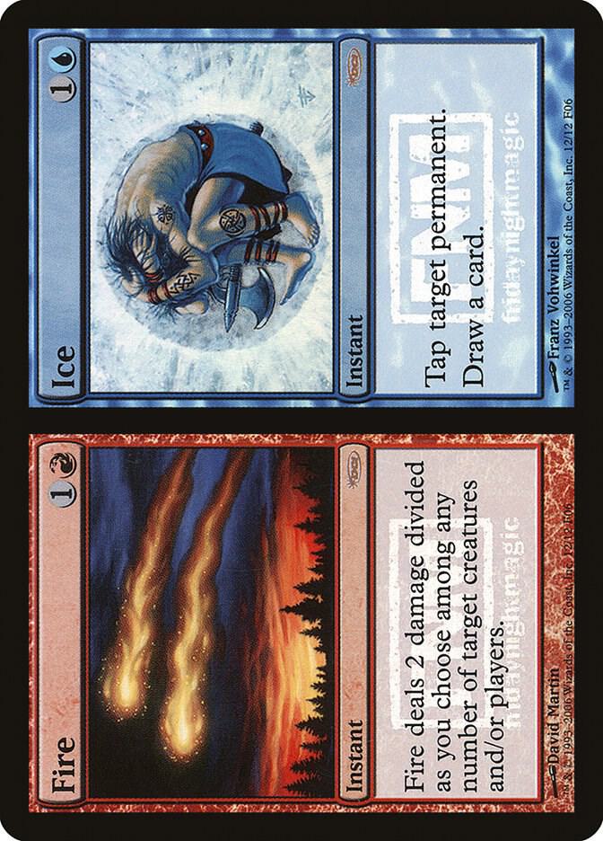 Fire // Ice 12 card from FNM Promos
