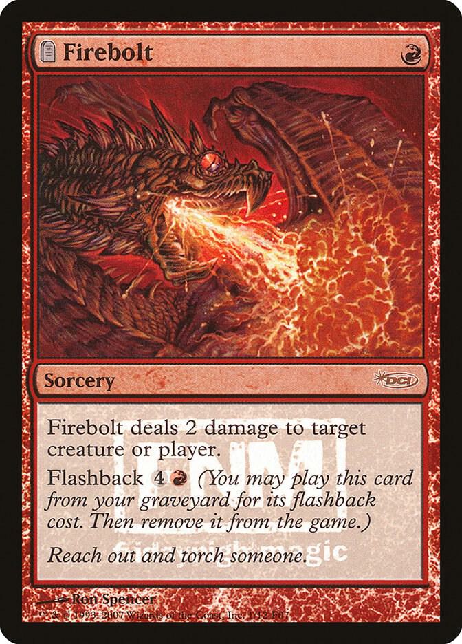 Firebolt 1 card from FNM Promos