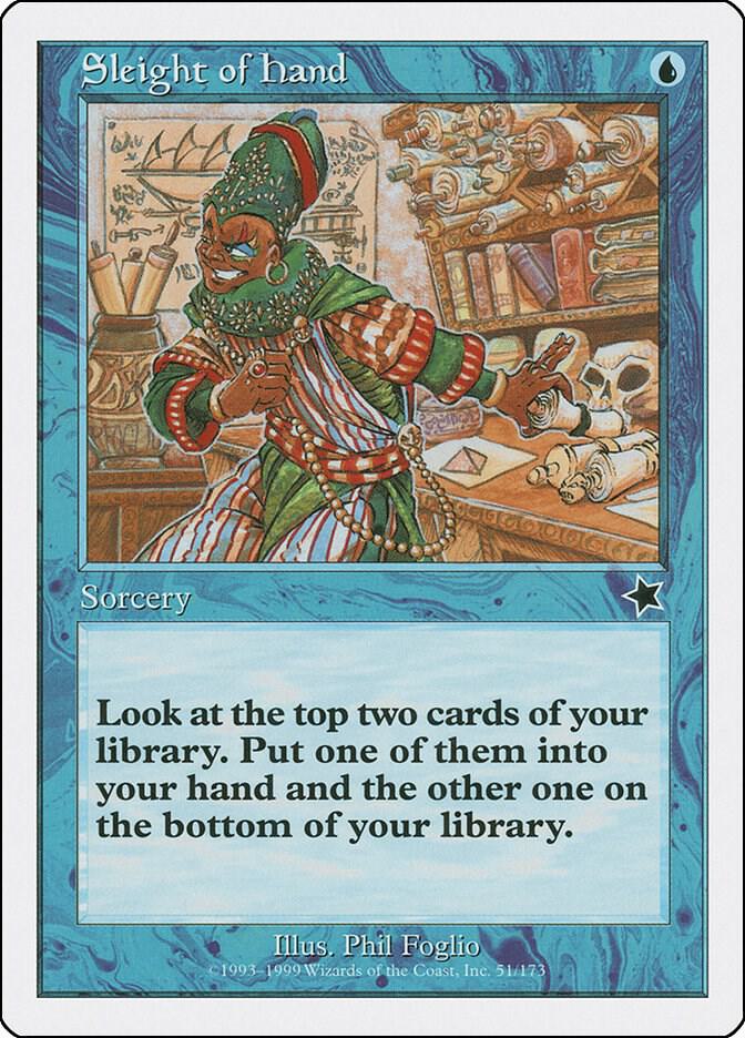 Sleight of Hand 51 card from Starter 1999