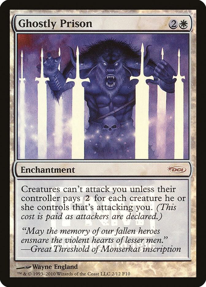 Ghostly Prison 2 card from FNM Promos