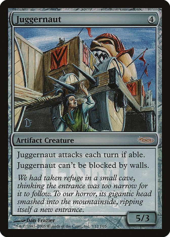 Juggernaut 7 card from FNM Promos