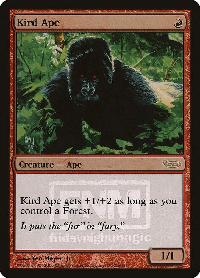 Kird Ape 9 card from FNM Promos