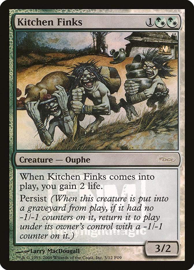 Kitchen Finks 3 card from FNM Promos