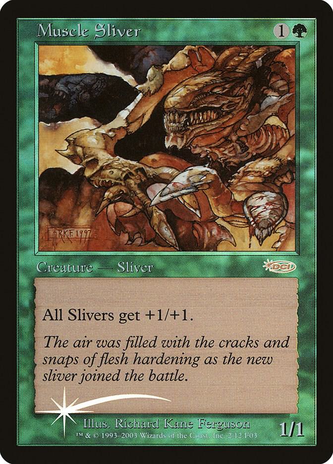 Muscle Sliver 2 card from FNM Promos