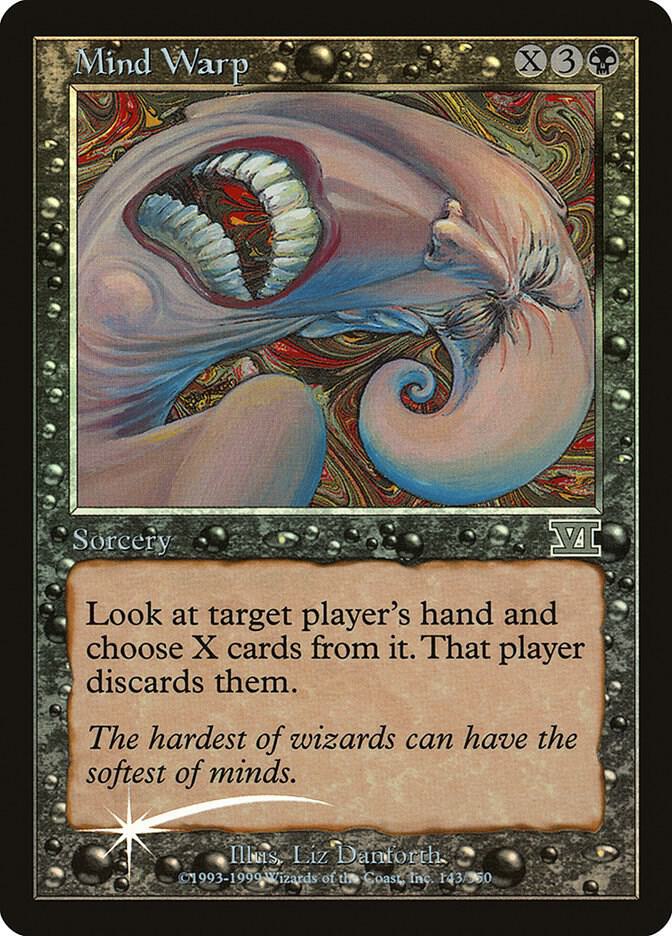 Mind Warp 143 card from FNM Promos