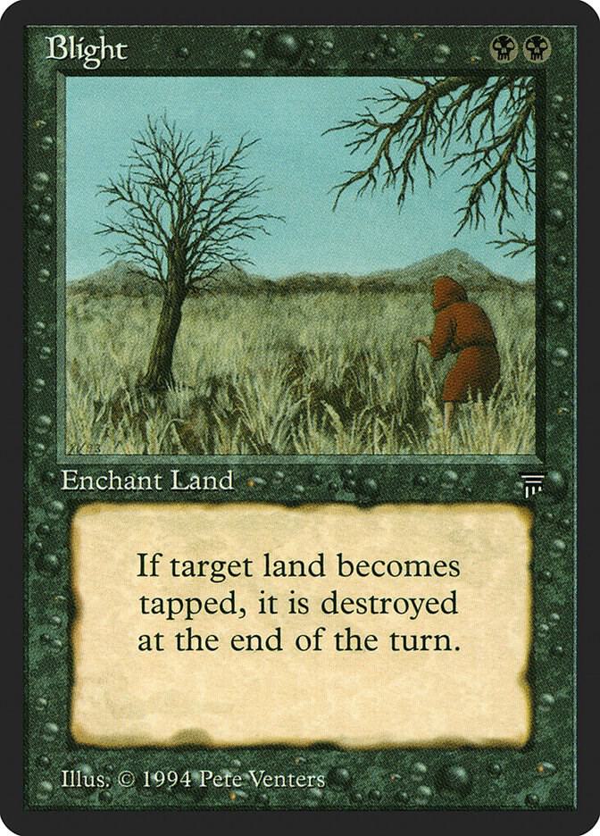 Blight card from Legends