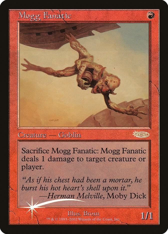 Mogg Fanatic card from FNM Promos