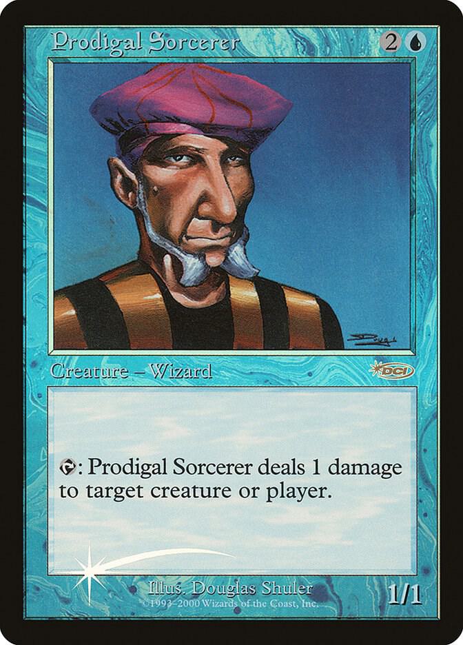 Prodigal Sorcerer card from FNM Promos