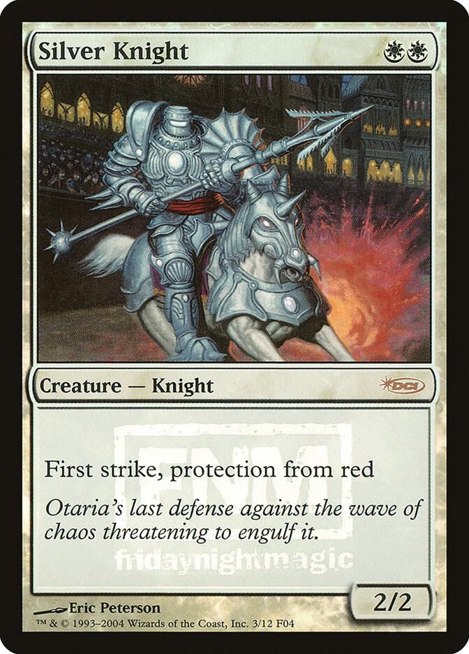 Silver Knight 3 card from FNM Promos
