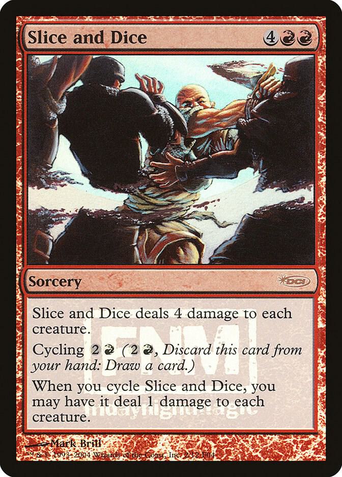 Slice and Dice 2 card from FNM Promos