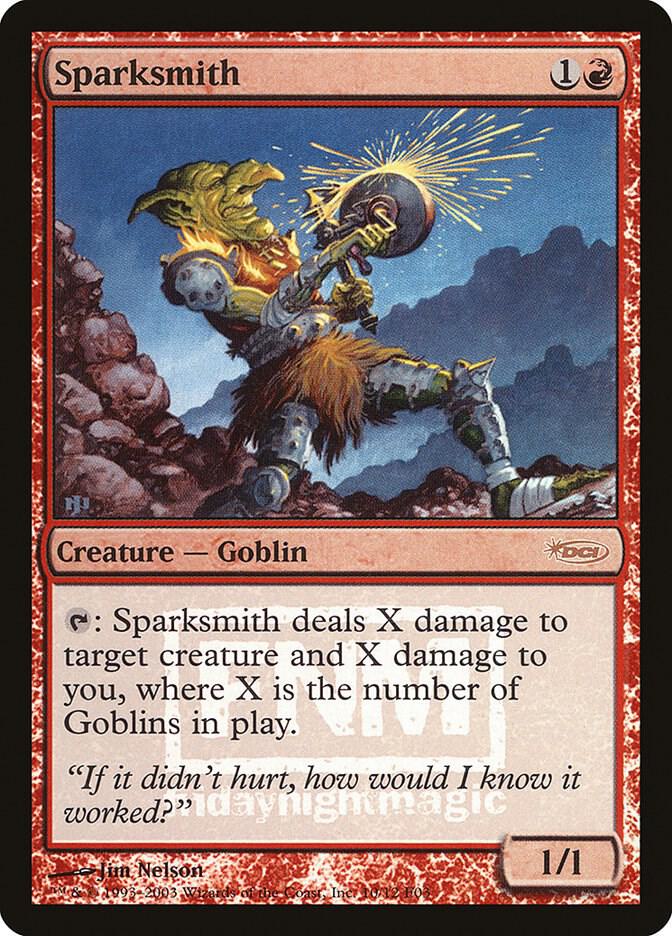 Sparksmith 10 card from FNM Promos