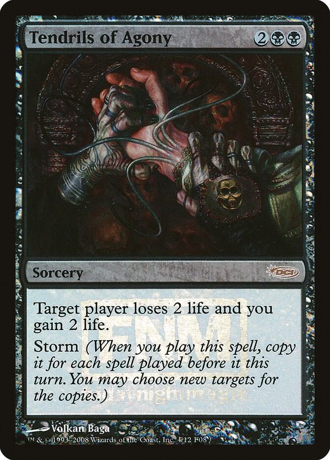 Tendrils of Agony 4 card from FNM Promos