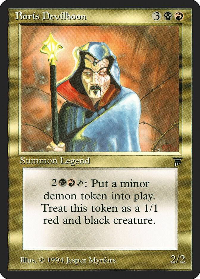 Boris Devilboon card from Legends