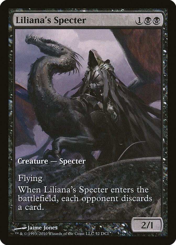 Liliana's Specter 52 card from Game Day & Store Championship Promos