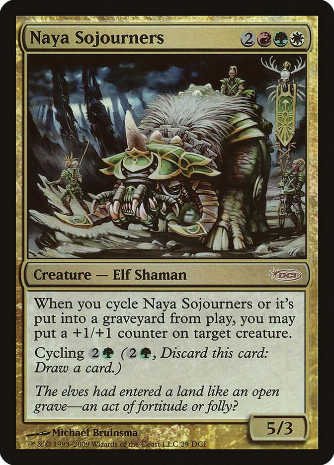 Naya Sojourners 29 card from Game Day & Store Championship Promos