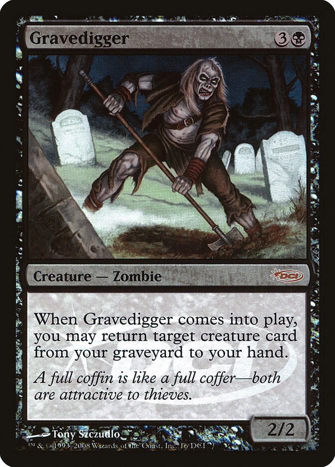 Gravedigger 16 card from WPN & Gateway Promos