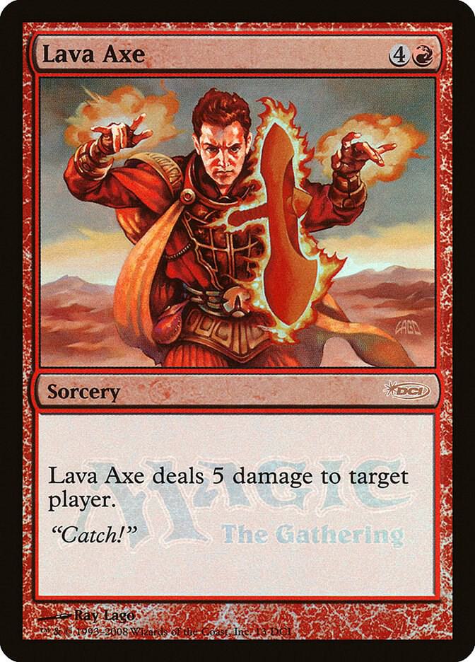 Lava Axe 13 card from WPN & Gateway Promos
