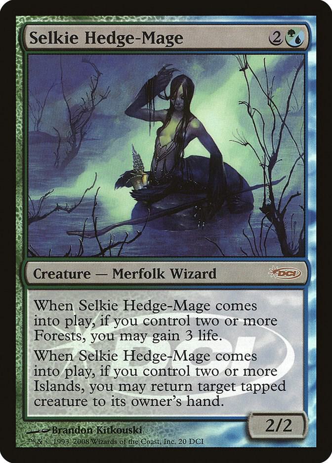 Selkie Hedge-Mage 20 card from WPN & Gateway Promos