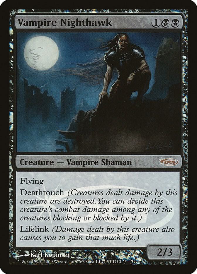 Vampire Nighthawk 33 card from WPN & Gateway Promos