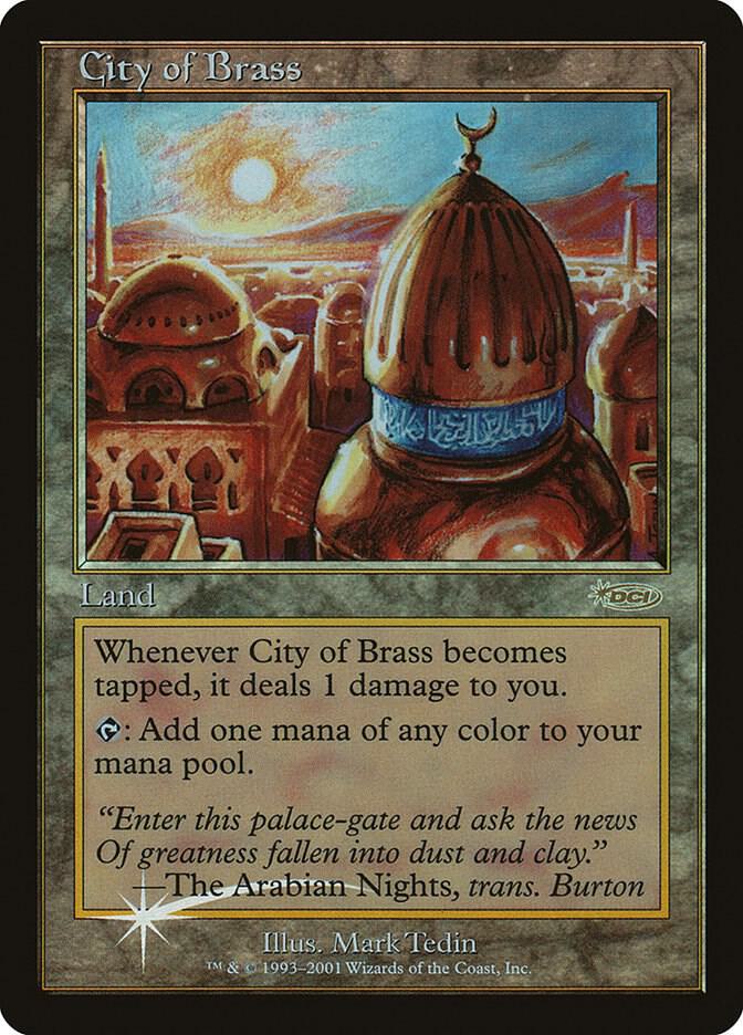 City of Brass card from Junior Series Promos